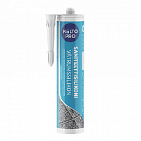 Герметик Kiilto силиконовый санитарный 310мл прозрачный — купить герметик