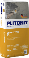 Штукатурка Plitonit для внутренних и наружных работ Т1+ 25кг — купить штукатурка
