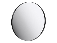 Зеркало Aqwella RM Л6/BLK в металлической раме черный
