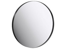 Зеркало Aqwella RM Л8/BLK в металлической раме черный