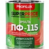 Эмаль ПФ-115 Профилюкс Superprice зеленая 2,7кг
