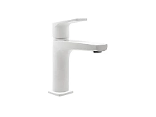 Смеситель Azario Treya AZ-156845026 для раковины белый матовый (72143)