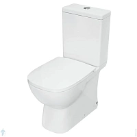Компакт Quadro Slim Luxe + арматура + сидение с микролифтом WC.CC/Quadro/2-SlimDM/WHT.G/S1 (70574)