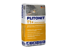 Штукатурка Plitonit для внутренних и наружных работ Т1+ 25кг (48шт/под) — купить штукатурка