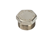 Заглушка Stout 3/4 НР никель SFT-0025-000034