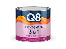 Купить Эмаль по ржавчине Formula Q8 3в1 1,8кг серая