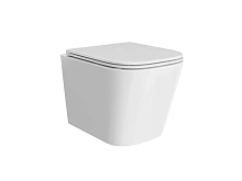 Унитаз Kerama Marazzi Cubo/Кубо подвесной безободковый с сидением микролифт CU.wc.02
