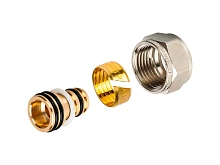 Соединитель коллекторный Stout 16х1/2 обжимной SFC-0022-001620
