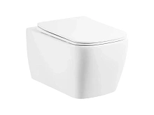 Унитаз Belbagno Veneto подвесной безободковый BB132CHR + сидение с микролифтом BB132SC