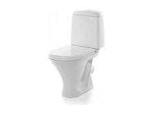 Компакт Аттика Комфорт + арматура + сиденье термопласт WC.CC/Attica/2-T/WHT.G/S1
