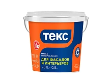 Купить Краска В/Д ТЕКС VVA фасадная и интерьерная 1,2кг/0,8л (6114)