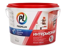 Купить Краска В/Д Профилюкс PL07A акрил.влагост.белая 14кг