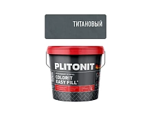 Затирка плиточная Plitonit Colorit EasyFill титановый 2кг — купить затирка