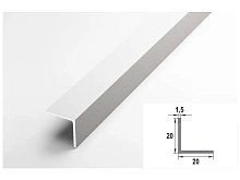 Профиль уголок 20*20*1,5 Уп 06-27.2700.516 — купить напольное покрытие