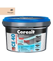 Затирка плиточная Ceresit 2кг №41 Натура СЕ40/2 — купить затирка