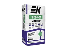 Штукатурка смесь ЕК TG40/30кг гипсовая Белая (45шт/под) — купить штукатурка