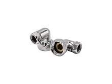 Соединение угловое 1" 1/2" вн/вн для полотенцесушителя (534091)