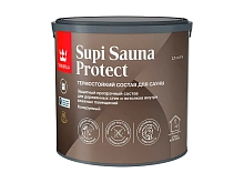 Защитный состав для сауны Тиккурила Supi Sauna полуматовый 2,7л (2647) — купить пропитка защитная