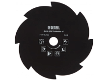 Диск для триммера Denzel 230х25,4х1,6мм 8 лезвий 96328 — купить электроинструменты и комплектующие
