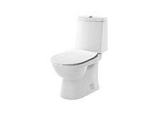 Компакт Некст Люкс Slim + арматура + сидение с микролифтом WC.CC/Next/2-SlimDM/WHT.G/S1 (55519)