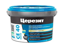 Затирка плиточная Ceresit 2кг №03 Белый мрамор СЕ40/2 — купить затирка