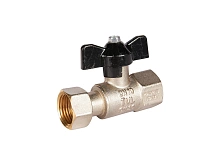 Кран шаровый Stout 1/2" вр/вр с накидная гайка бабочка SVB-0009-000015