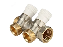 Коллектор Stout 2 выхода 3/4" распределительный SMB 6851 343402