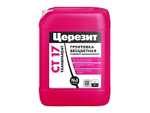 Грунт Церезит глуб. проникновения  5л СТ 17 Transporent 3040052 — купить грунт