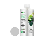 Затирка плиточная эпоксидная двухкомпонентная Demex DGE-003 серый хаки гл. в тубе — купить затирка