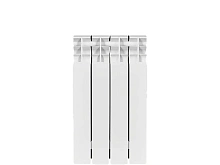 Радиатор Stout Titan 500 биметаллический  4-секции SRB-3310-050004 RAL 9016 