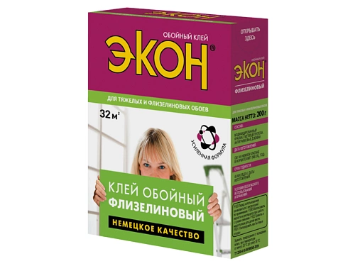 Клей обойный Экон флизелин 200г (2077903) — купить клей строительный