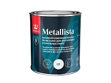 Купить Эмаль по ржавчине Тиккурила Metallista A глянцевая 0,8л (9787)