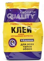 Клей обойный Quality Универсал 200гр (6-8рул) — купить клей строительный