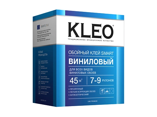 Клей обойный Kleo Smart 7-9 винил 200г — купить клей строительный
