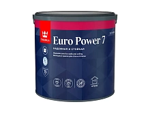 Купить Краска В/Д Тиккурила Euro Power-7 А интер.стойкая к мытью матовая 2,7л (0057)