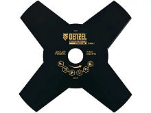 Диск для триммера Denzel 230х25х1,6мм 4 лезвия 96323 — купить комплектующие