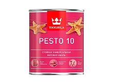 Купить Эмаль универсальная Тиккурила Pesto-10 A матовая 0,9л (4185)