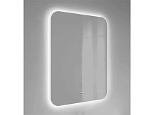 Зеркало Raval Ego-60 с подсветкой и часами Ego 02 60/W