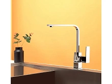 Смеситель Azario Cadeo AZ-15944431 для кухни хром (78099)
