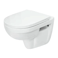 Унитаз Бест Люкс подвесной + сидение с микролифтом WC.WH/Best/DM/WHT.G/S1