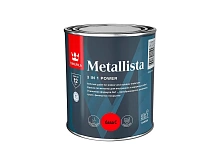Купить Эмаль по ржавчине Тиккурила Metallista C глянцевая 0,8л (9800)