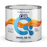 Купить Эмаль ПФ-115 Formula Q8 салатная 1,9кг