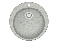 Мойка Azario Vital искуствен.мрамор 507х507х200 серый светлый (78348)