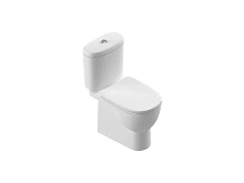 Компакт Арт Люкс Комфорт + арматура + сиденье с микролифтом WC.CC/Art/2-DM/WHT.G/S1 (8317)