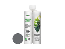 Затирка плиточная эпоксидная двухкомпонентная Demex DGE-107 графит гл. в тубе — купить затирка