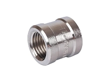 Муфта Stout 3/4" ВВ никель SFT-0006-003434