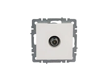 Розетка Brite СП1 TV оконечная Белый BR-A10-0-K01