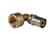 Уголок Stout 16х1/2" с внутренней резьбой пресс SFP-0010-001216