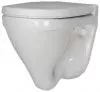 Унитаз Аттика Люкс подвесной + сидение с микролифтом WC.WH/Attica/DM/WHT G/S1 (13969)