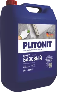 Грунт Plitonit акриловый готовый (Праймер) 10л — купить грунт